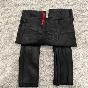 Spanx leather pants size s